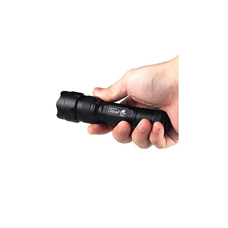 Découvrez la lampe UltraFire WF-502B.2 avec Osram LED infrarouge 940nm zoomable pour observation de la faune