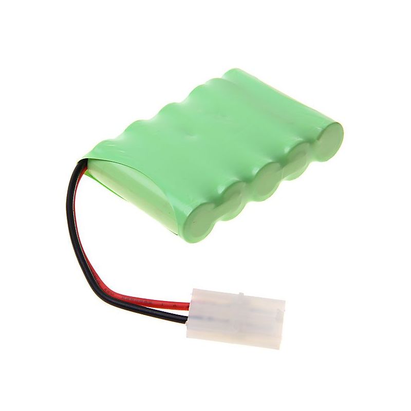 Pack de Batteries Rechargeables 6V AA 1800mAh Ni-MH Écologiques Haute Capacité pour Jouets et Électroniques