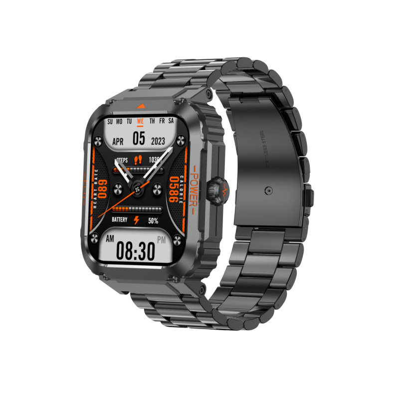 ET550 montre intelligente glycémie ECG température corporelle pression artérielle oxygène sanguin fréquence cardiaque Bluetooth appel Fitness Tracker