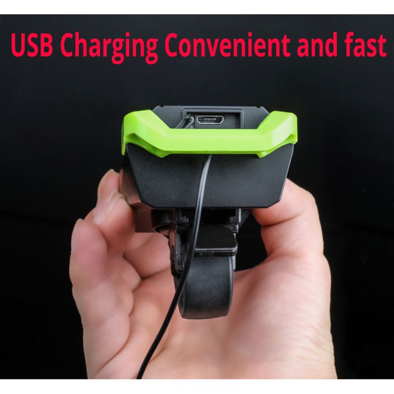 Lumière de vélo T6 2400 lumens USB rechargeable sécurité cyclisme IPX6 imperméable visibilité nocturne