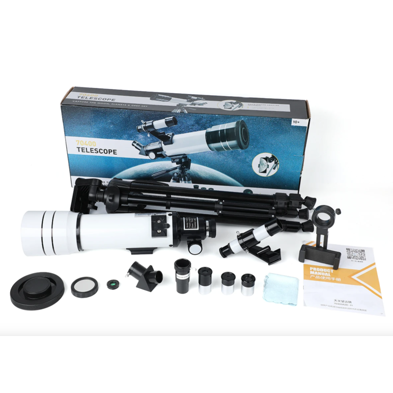 Explorez l'univers avec le Bossdun télescope 333X pour enfants idéal observation des étoiles et de la lune
