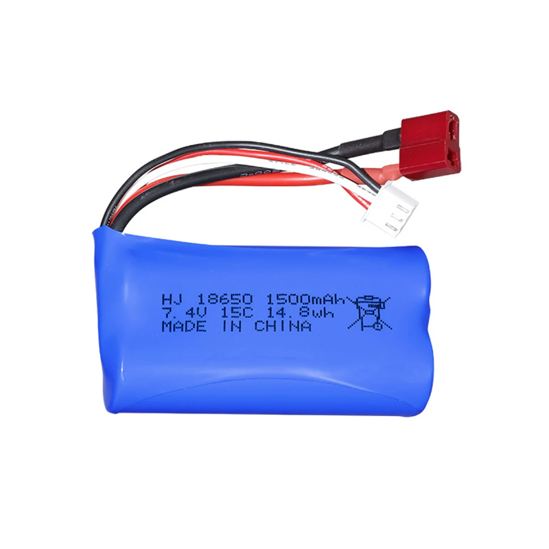 Batterie Li-ion 7.4V 1500mAh 15C pour Robotique et Courses RC Technologie Avancée Haute Performance