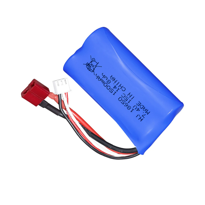 Batterie Li-ion 7.4V 1500mAh 15C pour Robotique et Courses RC Technologie Avancée Haute Performance