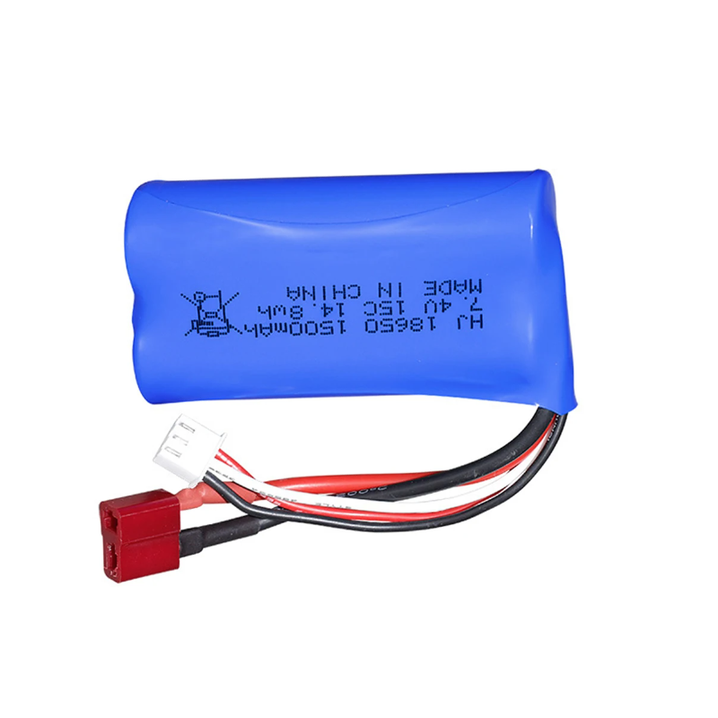 Batterie Li-ion 7.4V 1500mAh 15C pour Robotique et Courses RC Technologie Avancée Haute Performance