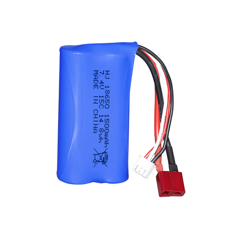 Batterie Li-ion 7.4V 1500mAh 15C pour Robotique et Courses RC Technologie Avancée Haute Performance