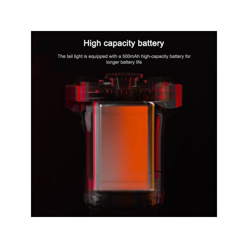 MEROCA MX2 feu arrière intelligent capteur de frein LED haute puissance vélo urban trail sécurité nocturne USB