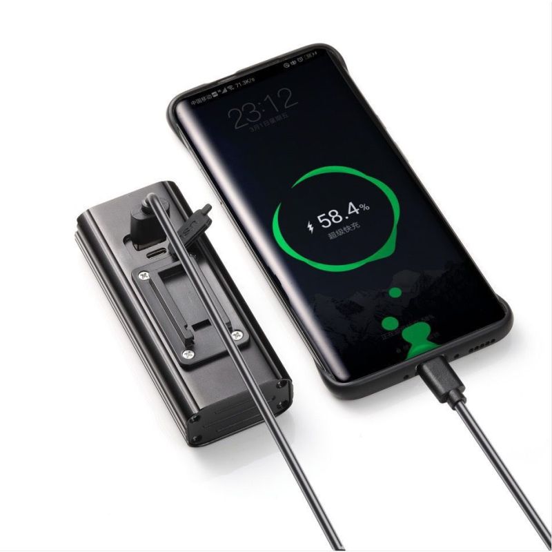 NiteBeam BR08 Éclairage Vélo 10000 Lumens USB Rechargeable Sécurité Cyclisme Accessoire Puissant