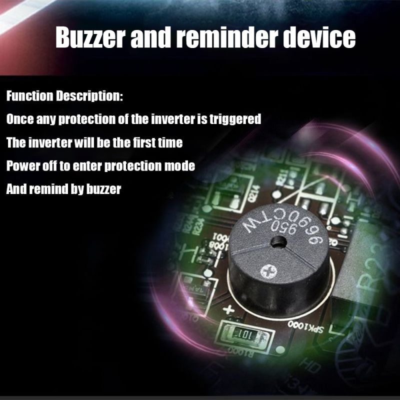 Onduleur à onde sinusoïdale pure 8000W Transformateur DC 24V en AC 220V pour système énergétique hors réseau