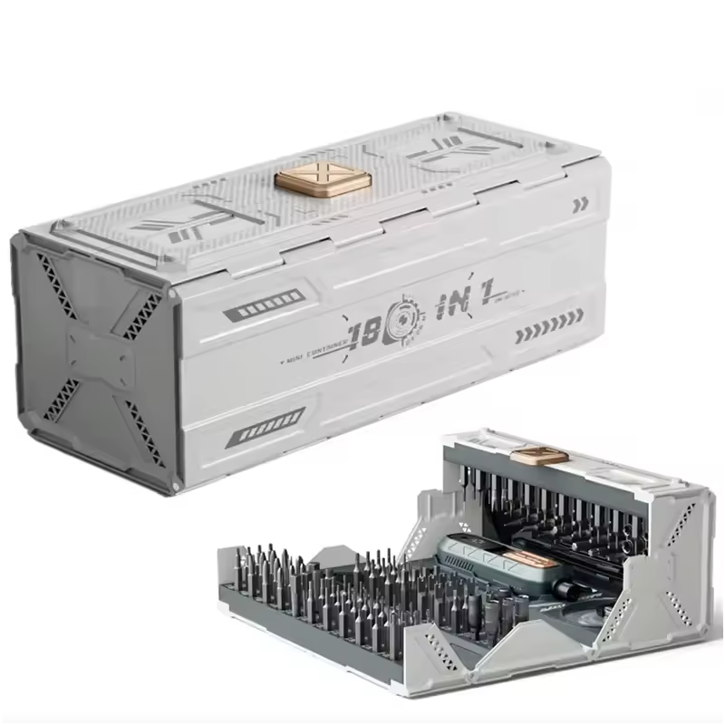 JAKEMY JM-8192 Kit Tournevis de Précision 160 Bits Magnétiques CR-V/S2 pour Réparation Électronique/PC Portable/Montre/Xbox, Outils Pro.