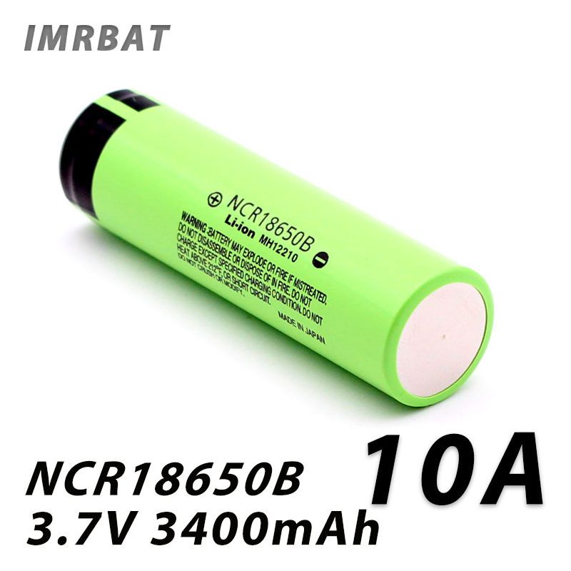 Batterie rechargeable NCR18650B 3400mAh 18650 Li-Ion