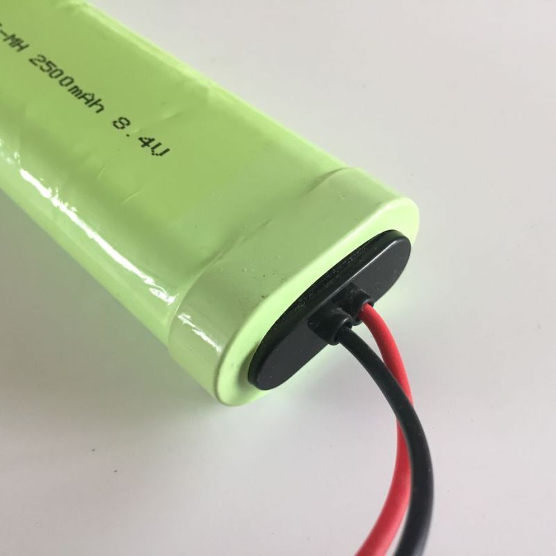 Batterie rechargeable écologique Ni-MH 8,4V SC*7 2500mAh pour véhicules télécommandés sans effet mémoire