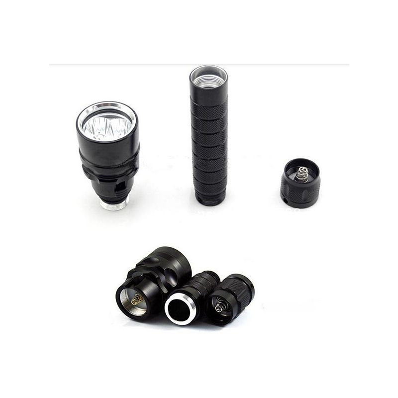 Nouvelle lampe de poche sous-marine 6000 lumens UltraFire plongée aluminimum anodisé visibilité aquatique camping