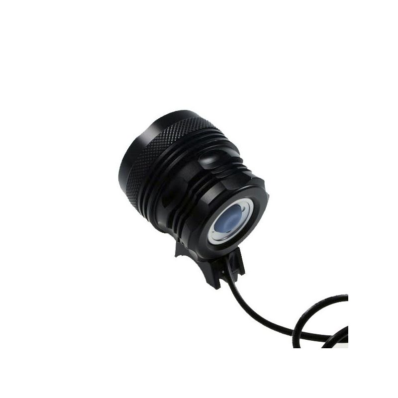 Phare de Vélo XHP70 LED 3500 Lumens Éclairage LED Inclus Batterie Chargeur Bandeau Ajustable Haute Luminosité