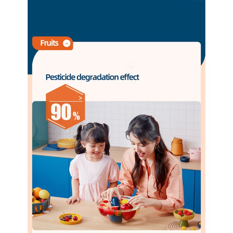 Donlim désinfectant légumes lave-vaisselle portable rechargeable sécurité alimentaire design intuitif