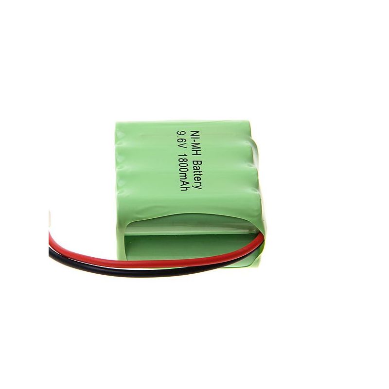Batterie rechargeable 9,6V AA Ni-MH 1800mAh prise SM écologique pour voitures télécommandées haute capacité