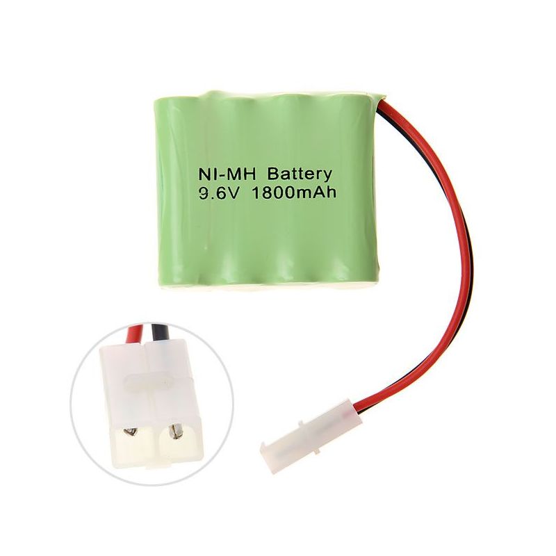Batterie Rechargeable 9.6V AA Ni-MH 1800mAh Haute Capacité Source d'Énergie Durable pour Appareils Électroniques