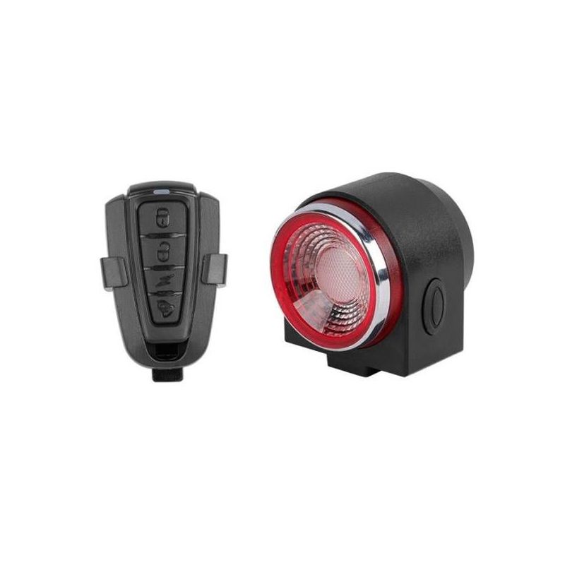 ANTUSI A8 sécurité vélo alarme antivol LED feu arrière visibilité accessoire indispensable cyclisme 700mAh