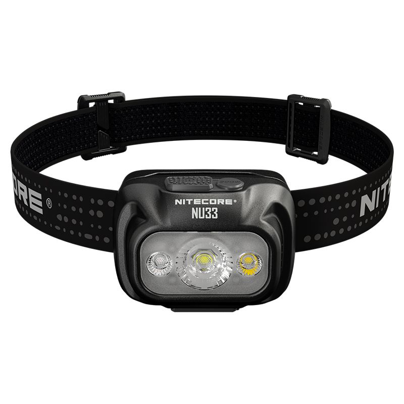 Nitecore NU33 Lampe Frontale Rechargeable USB-C 700LM Haute CRI Équipement de Camping Batterie 2000mAh Aventure