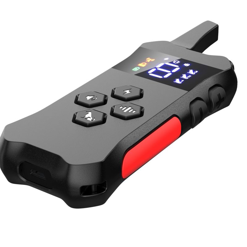 Collier de dressage rechargeable pour chien avec télécommande modes bip vibration choc imperméable 2021