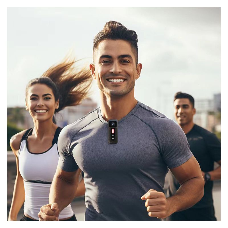 Enregistreur Vélo 1080P avec Caméra Vlog Portable et Feu Arrière Haute Visibilité pour Cyclisme Urbain