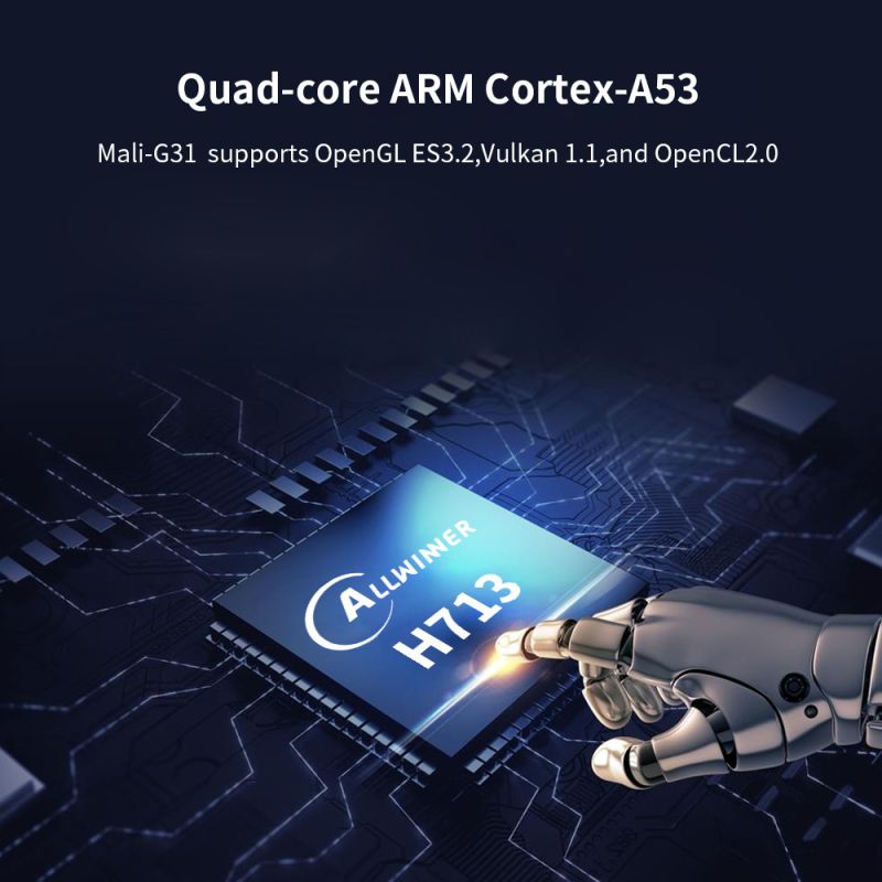 Projecteur HY300 Android WiFi 6 intelligent portable 1280x720P compact idéal home cinéma et bureau