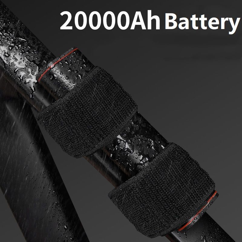 Mangeleyes M5 Lumière de Vélo LED 5000 Lumens Sécurité Cyclisme Nocturne Batterie 20000mAh Rechargeable USB