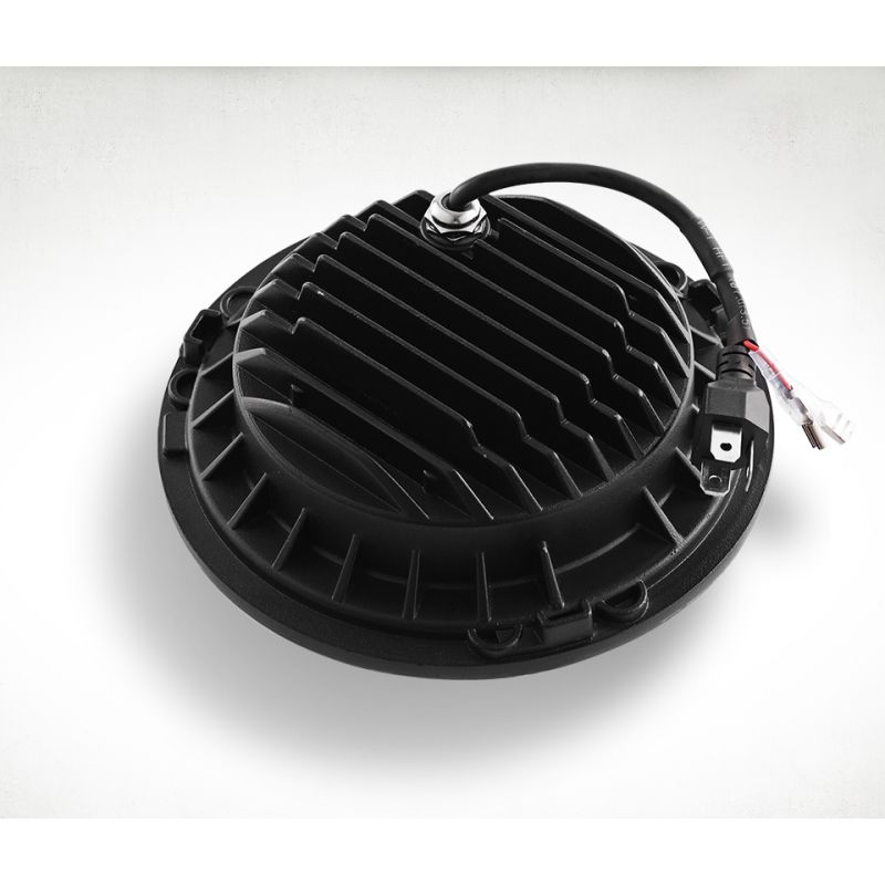 Phares LED 7 pouces CO LIGHT pour Jeep Wrangler et Lada Niva œil d'ange blanc jaune DRL visibilité accrue