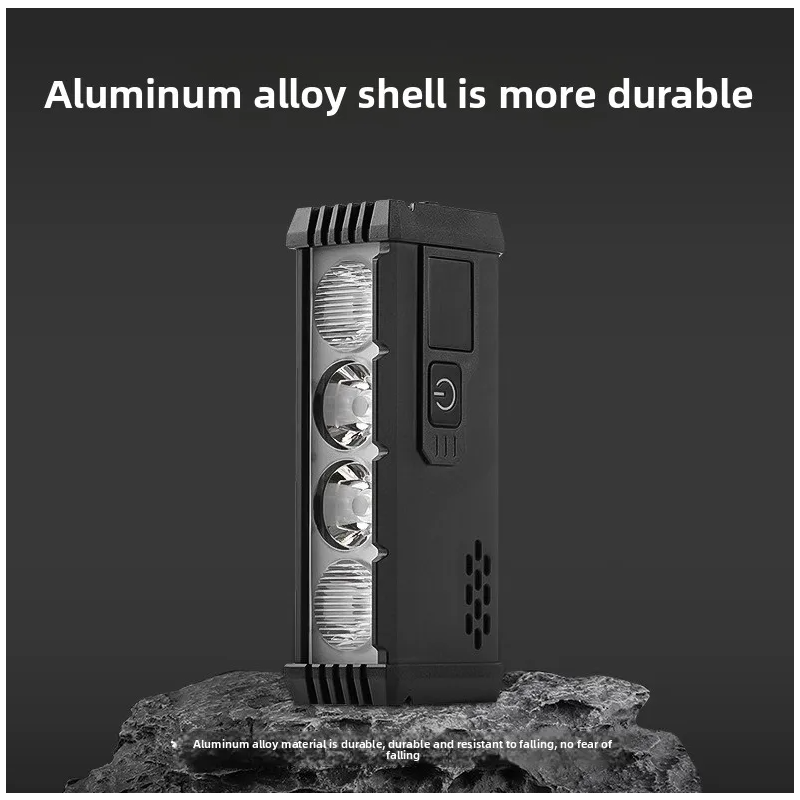 ACRUNU Phare Vélo LED Rechargeable USB 4 Modes | Sécurité Cyclisme, Visibilité Optimale