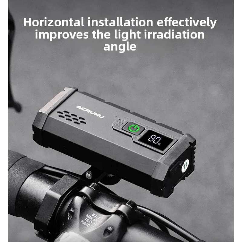 ACRUNU Phare Vélo LED Rechargeable USB 4 Modes | Sécurité Cyclisme, Visibilité Optimale