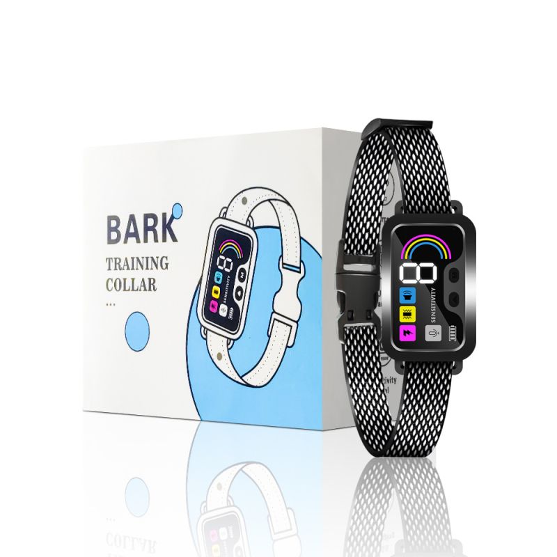 Collier Anti-aboiement Automatique Intelligent PuPoPan étanche et rechargeable pour dressage de chien efficace