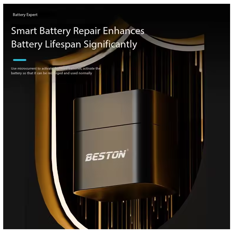 Chargeur intelligent Beston 8 emplacements AA + Piles AA Lithium 3600mWh | Recharge Rapide & Fiable 1.5V