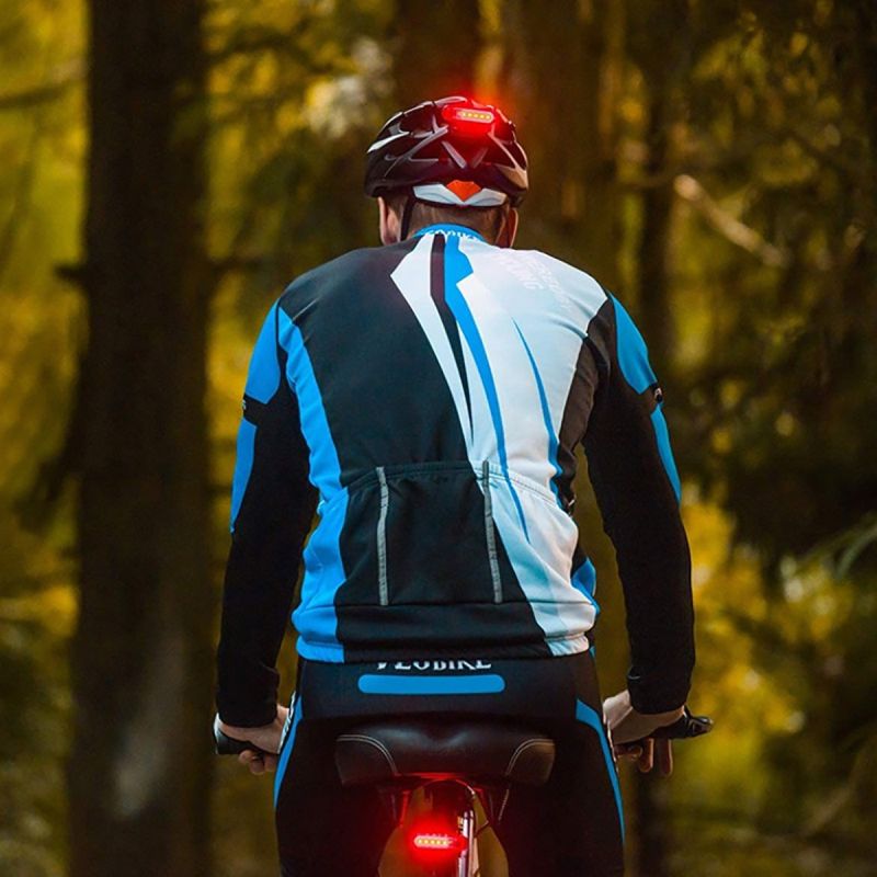 Feu arrière de vélo Rechargeable USB Rouge ultra lumineux Étanche IPX4 Accessoire cyclisme Haute visibilité