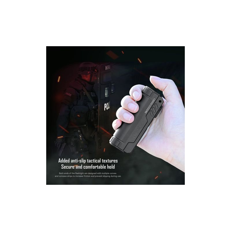 Lampe de poche LED IMALENT BL50 3600 lumens rechargeable Type-C pour aventures en plein air design compact