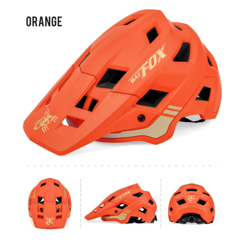 Casque de vélo BATFOX léger et réglable pour hommes et femmes avec technologie In-Mold couleurs vives