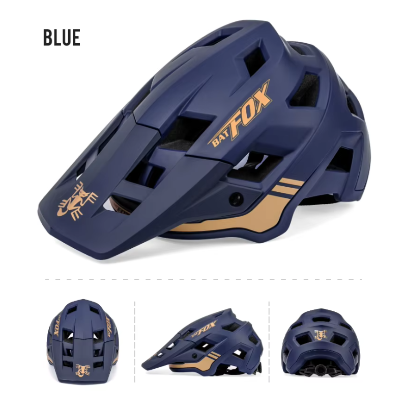 Casque de vélo BATFOX léger et réglable pour hommes et femmes avec technologie In-Mold couleurs vives