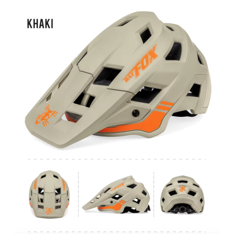 Casque de vélo BATFOX léger et réglable pour hommes et femmes avec technologie In-Mold couleurs vives