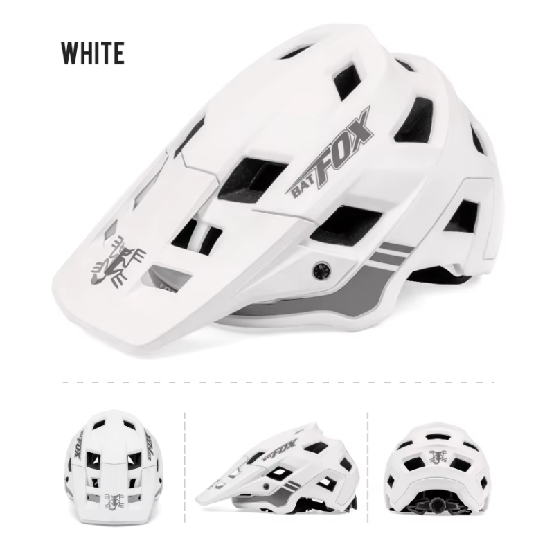 Casque de vélo BATFOX léger et réglable pour hommes et femmes avec technologie In-Mold couleurs vives