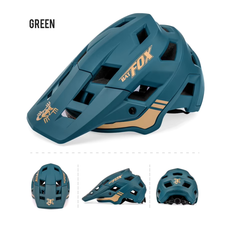 Casque de vélo BATFOX léger et réglable pour hommes et femmes avec technologie In-Mold couleurs vives