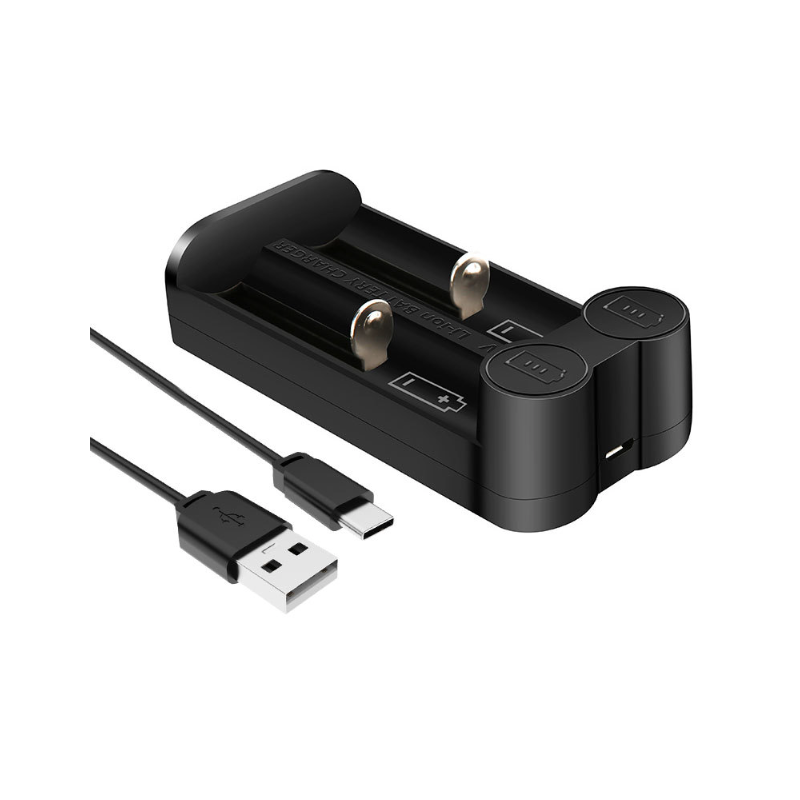 Chargeur de Batterie 21700 avec Technologie MCU Intelligente et Sécurité pour Batteries Lithium Rechargeables