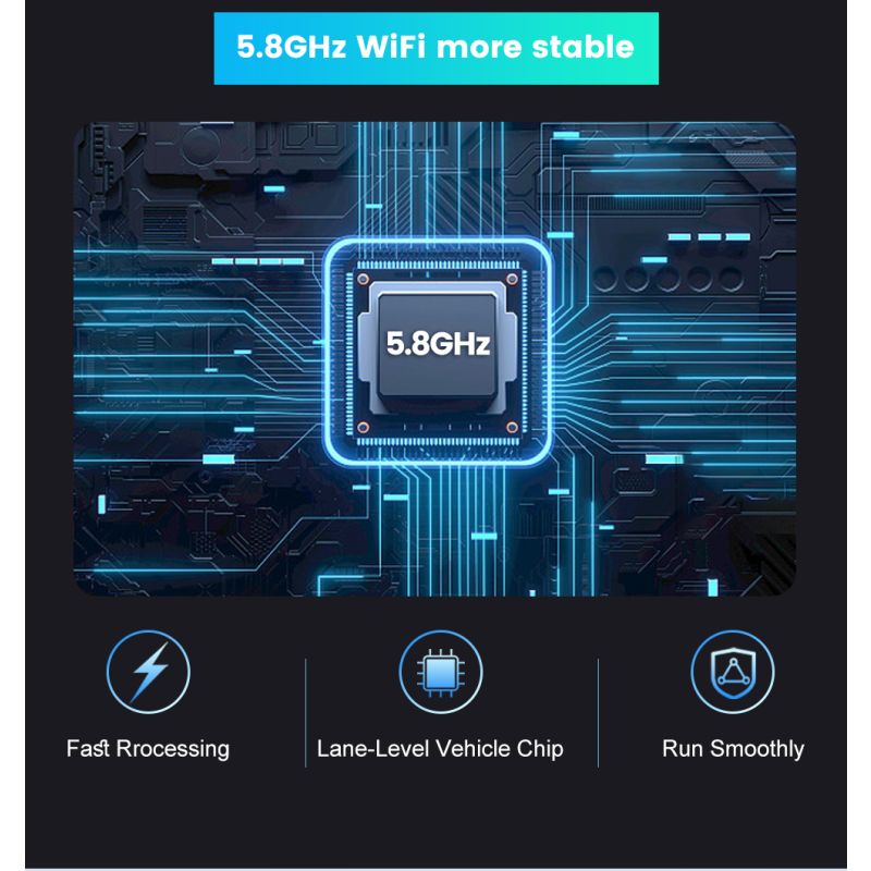 CarlinKit 4.0 CarPlay sans fil pour Audi VW Kia Adaptateur voiture compact Installation facile Plug and Play