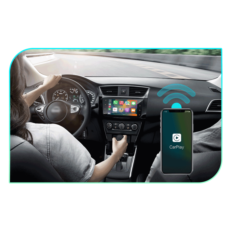 CarlinKit 2air 5.0 Connectivité sans Fil Adaptateur CarPlay et Android Auto Solution Innovante pour Voiture