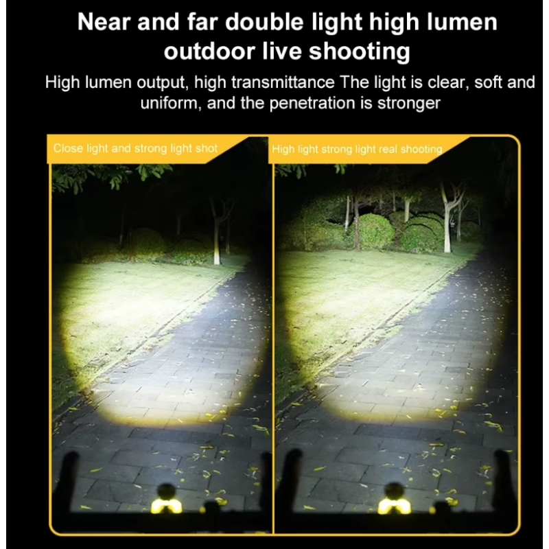 Nitebeam Câble Coupure Suspendu Éclairage Avant de Vélo Télécommande Sans Fil 30W Visibilité et Sécurité Cycliste