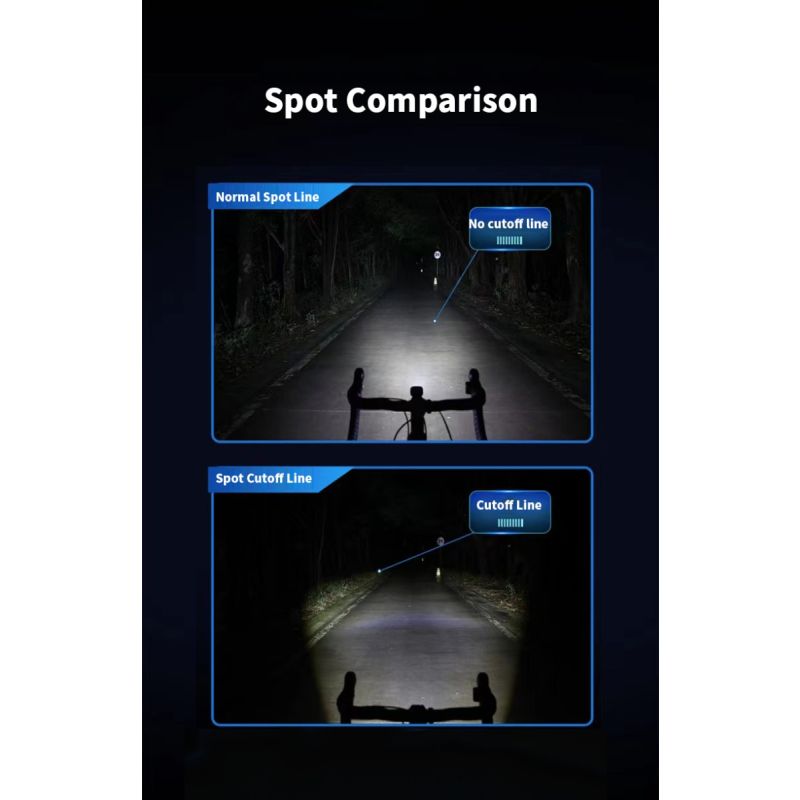 Magicshine CBL1600 Lumière de Vélo Brillante 1600 Lumen pour Vélo VTT Accessoires de Vélo Sécurité Cycliste