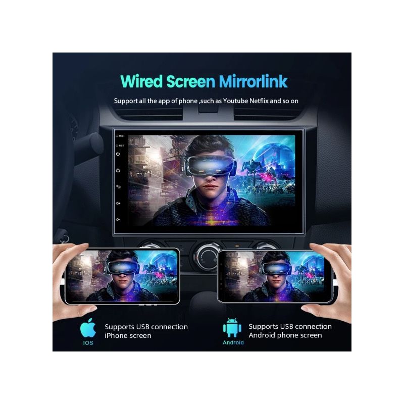 CarlinKit Dongle CarPlay USB pour autoradio Android sans câbles encombrants AI Box connexion instantanée