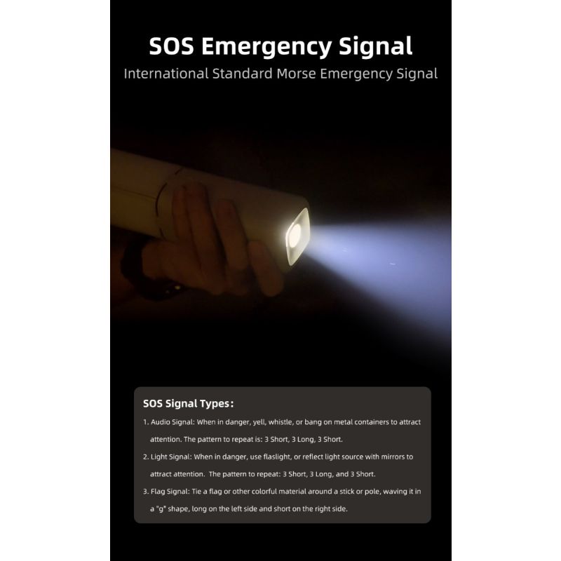 Klarus CL2 Lampe Polyvalente 750 Lumens Angle Réglable Lampe de Camping Éclairage Intérieur et Extérieur