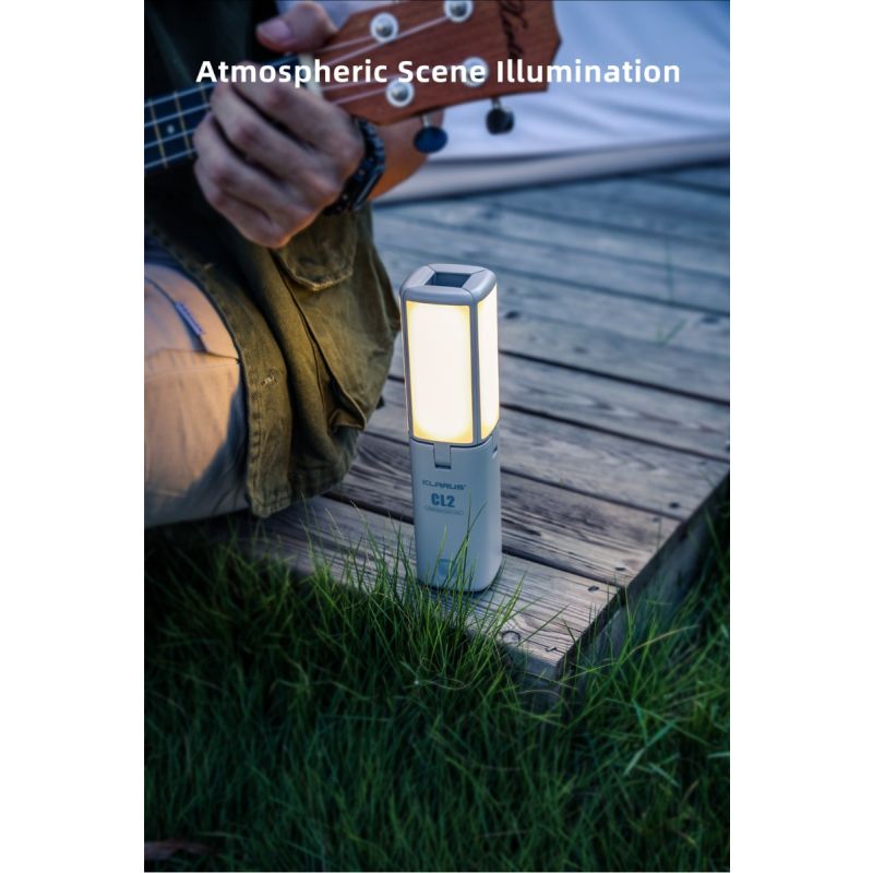 Klarus CL2 Lampe Polyvalente 750 Lumens Angle Réglable Lampe de Camping Éclairage Intérieur et Extérieur
