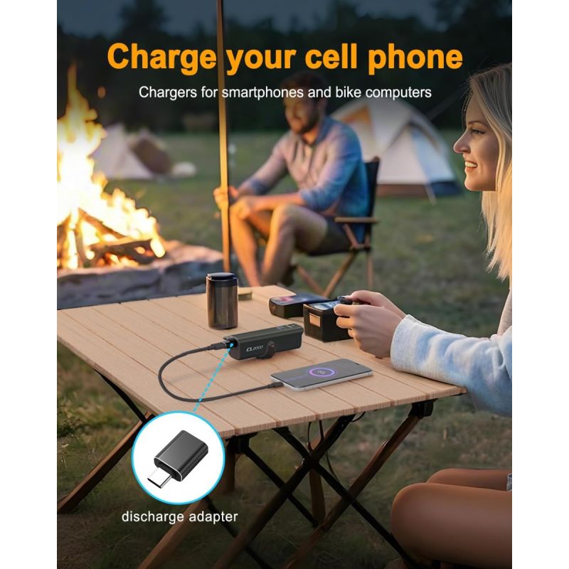 TOWILD CL2000 Phare Vélo 2000LM Super Lumineux Étanche, Lumière Avant VTT Route Cyclisme Nuit