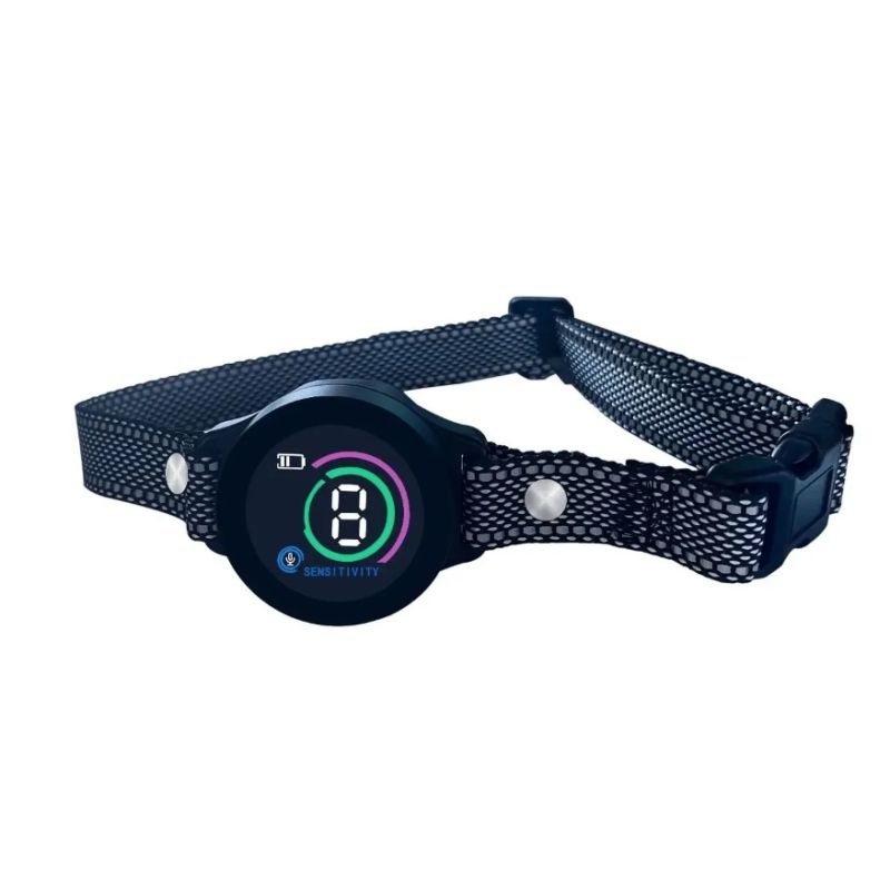 Collier Électronique pour Chien avec Reconnaissance Aboiement Intelligent et Algorithme Avancé Anti-aboiement