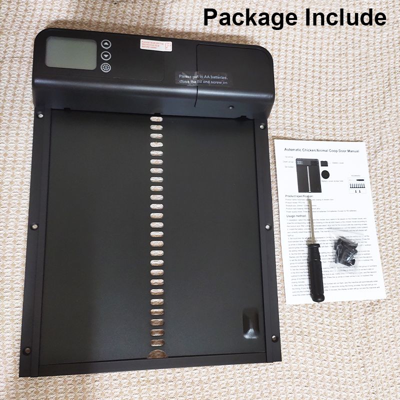 Minuterie Automatique Poulailler Porte Moteur Intelligente Étanche Accessoires Ferme Extérieur Installation Facile