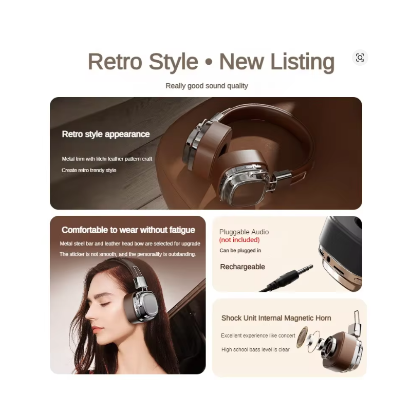 Découvrez les écouteurs Bluetooth Major III réduction du bruit design ergonomique pour une expérience audio immersive